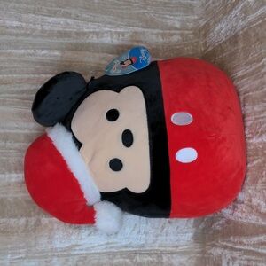 NWT 12" Christmas Mickey Squishmallow